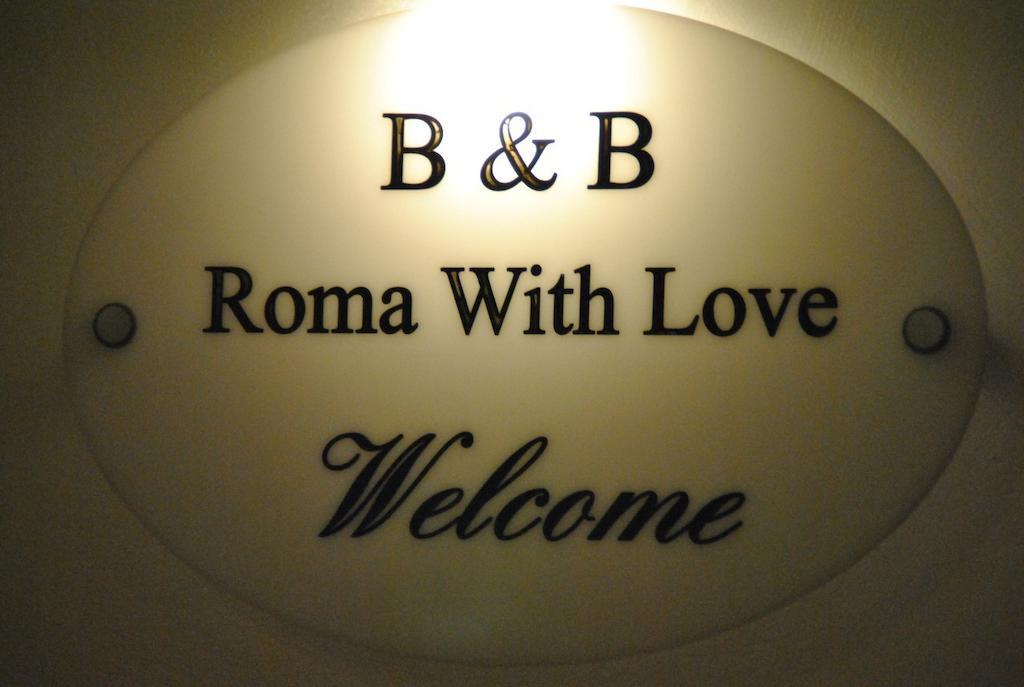 B&B Rome With Love Eksteriør billede